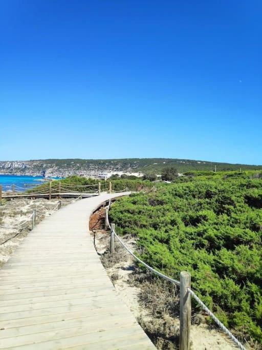 Villa Skiba Es Caló de Sant Agustí Esterno foto