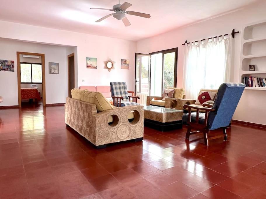 Villa Skiba Es Caló de Sant Agustí Esterno foto