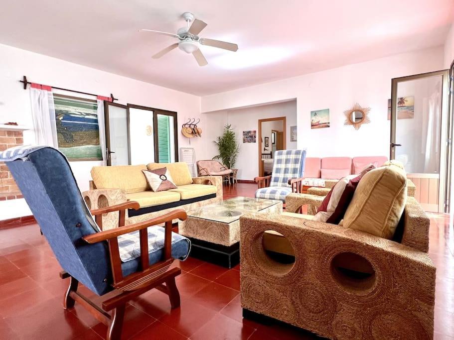 Villa Skiba Es Caló de Sant Agustí Esterno foto